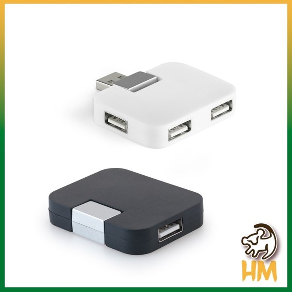 hubs com entrada USB como opções de brindes para palestrantes
