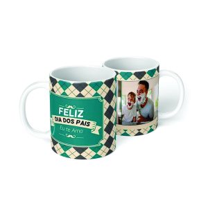 Caneca Personalizada Dia dos Pais com Foto 2