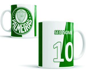 Caneca Personalizada do Palmeiras com Foto