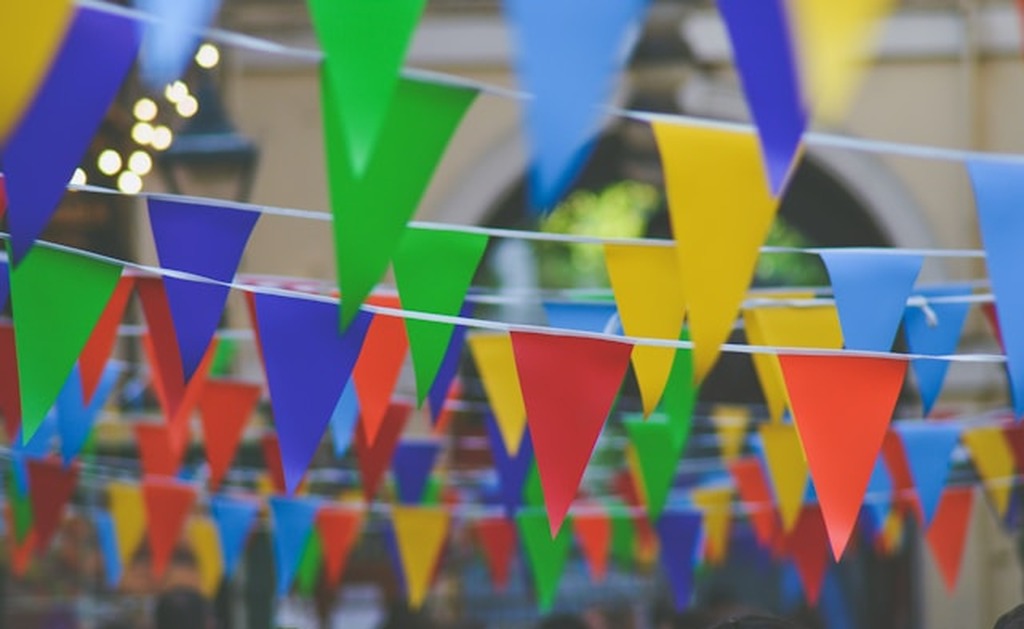 bandeirinhas como lembrancinhas para festa junina