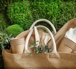 sacola ecológica com brindes para Semana do Meio Ambiente