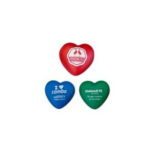 Bolinha Anti Stress Coração Personalizada