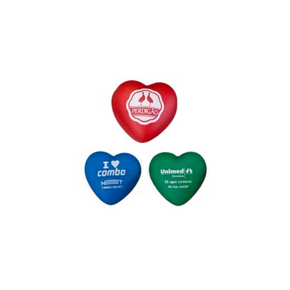 Bolinha Anti Stress Coração Personalizada