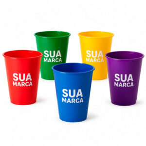 Copos Plásticos Descartáveis Personalizados