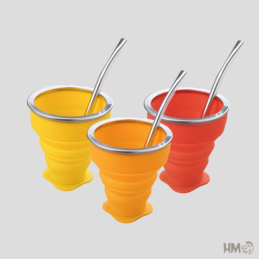Copo Retratil Silicone Brinde