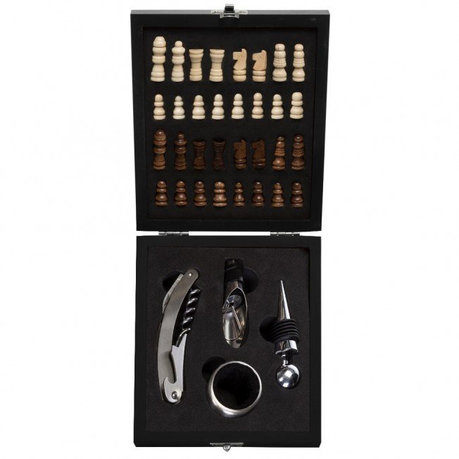 Kit Vinho Xadrez
