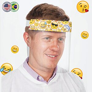 Protetor Personalizado Facial 100 unidades