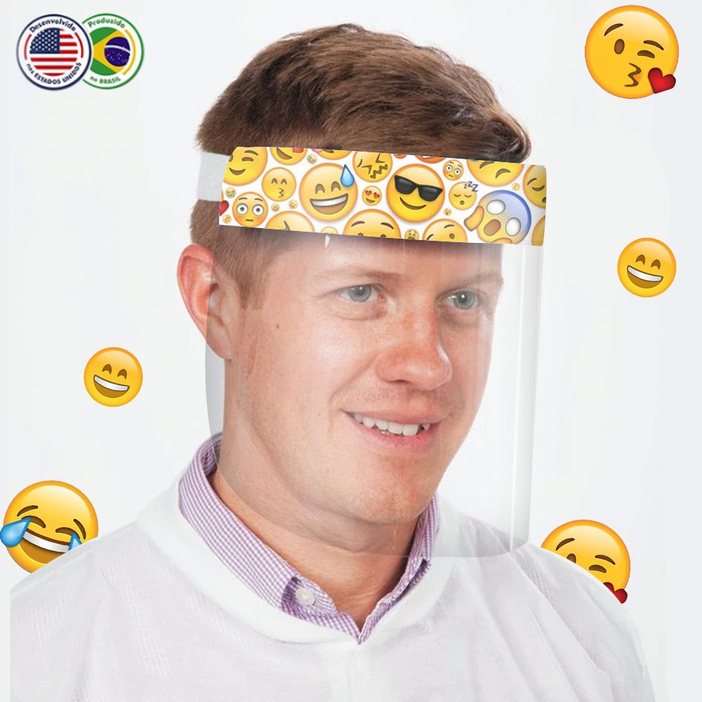 Protetor Personalizado Facial 100 unidades