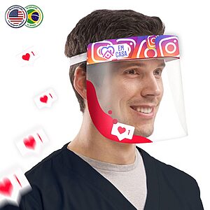 Protetor Facial 20 unidades