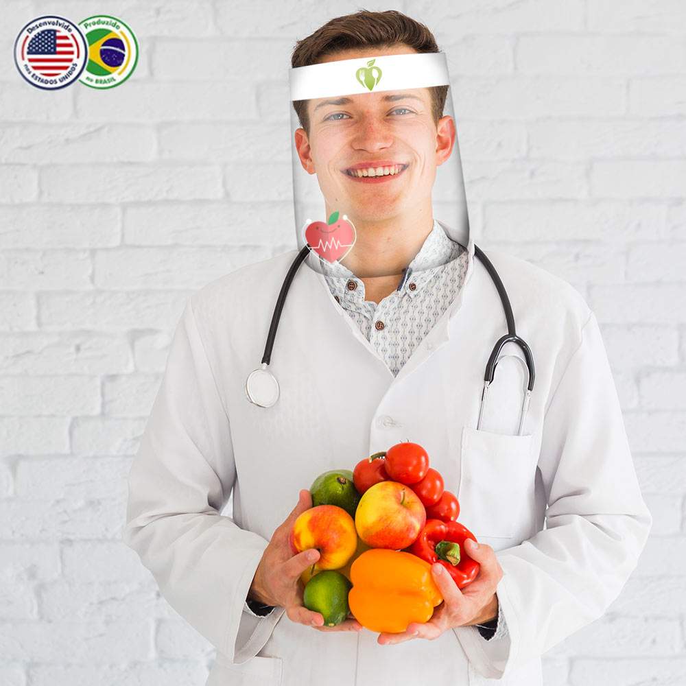 Protetor Facial com Logo 1 unidade