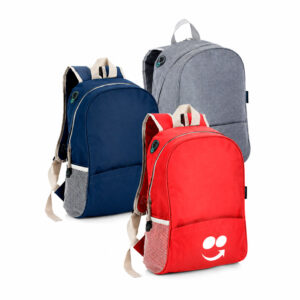 Mochila Com Saída para Fone de Ouvido