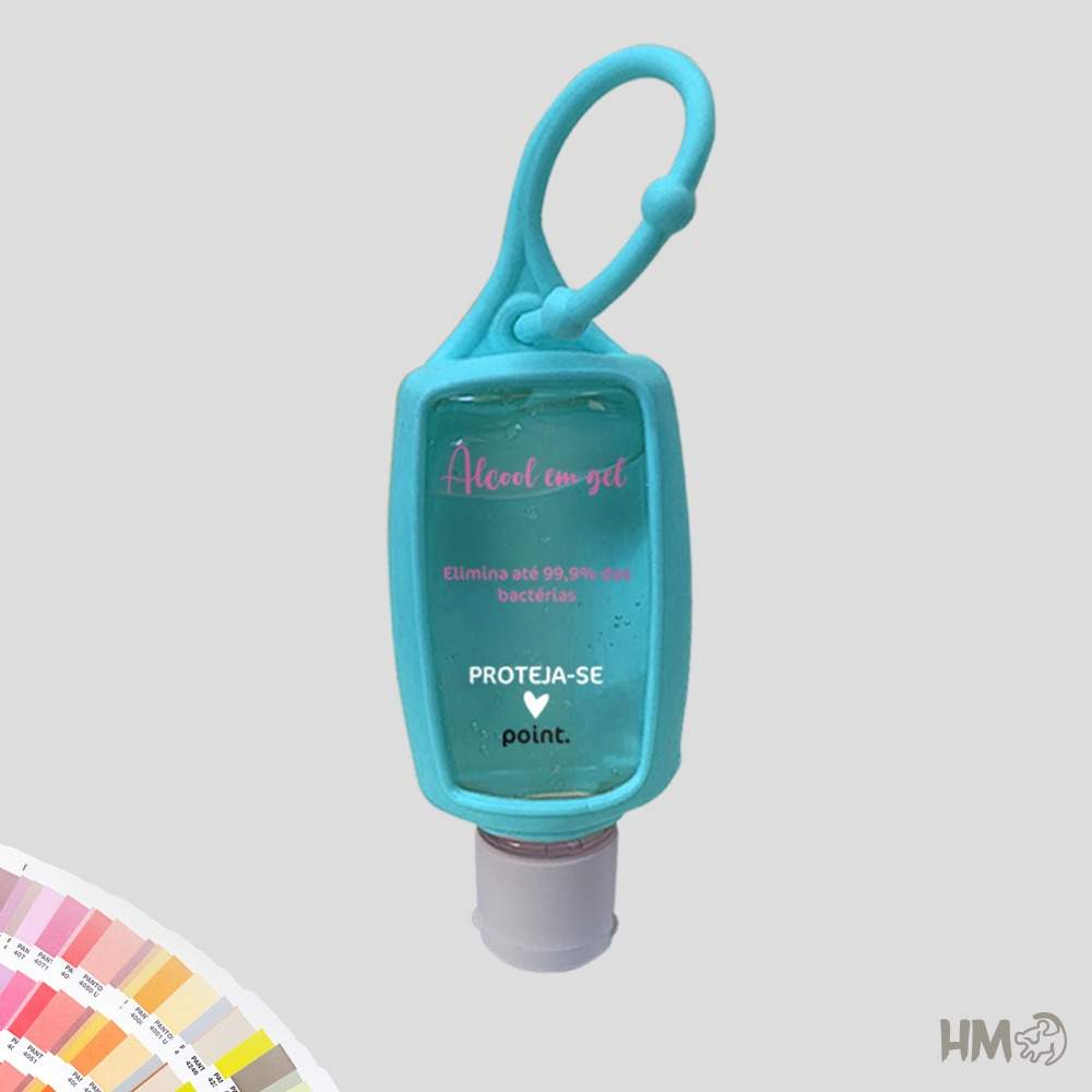 Alcool em gel com Capinha Personalizada | HM Brindes Alcool em gel com Capinha Personalizada