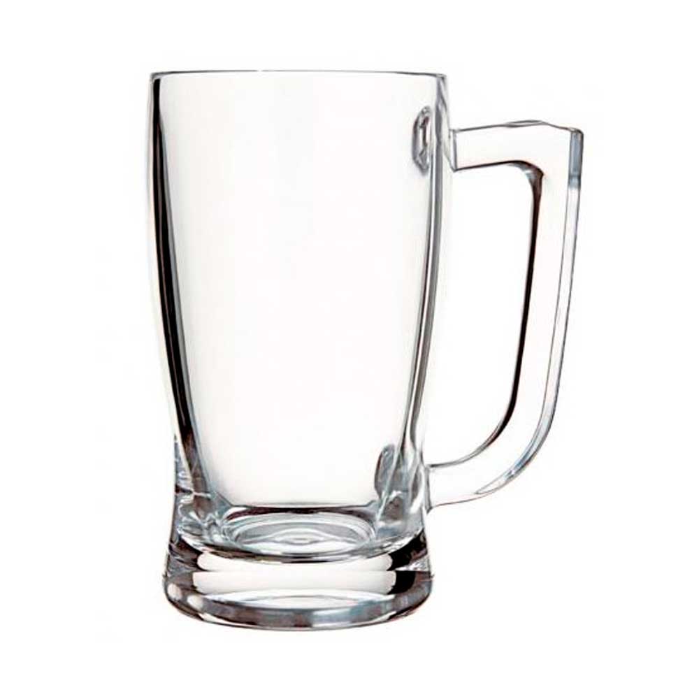 Caneca de Vidro Transparente Personalizada