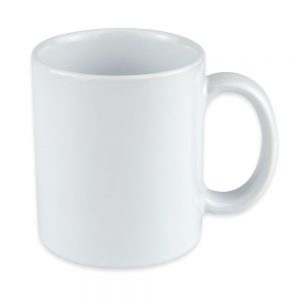 Caneca de Porcelana Branca