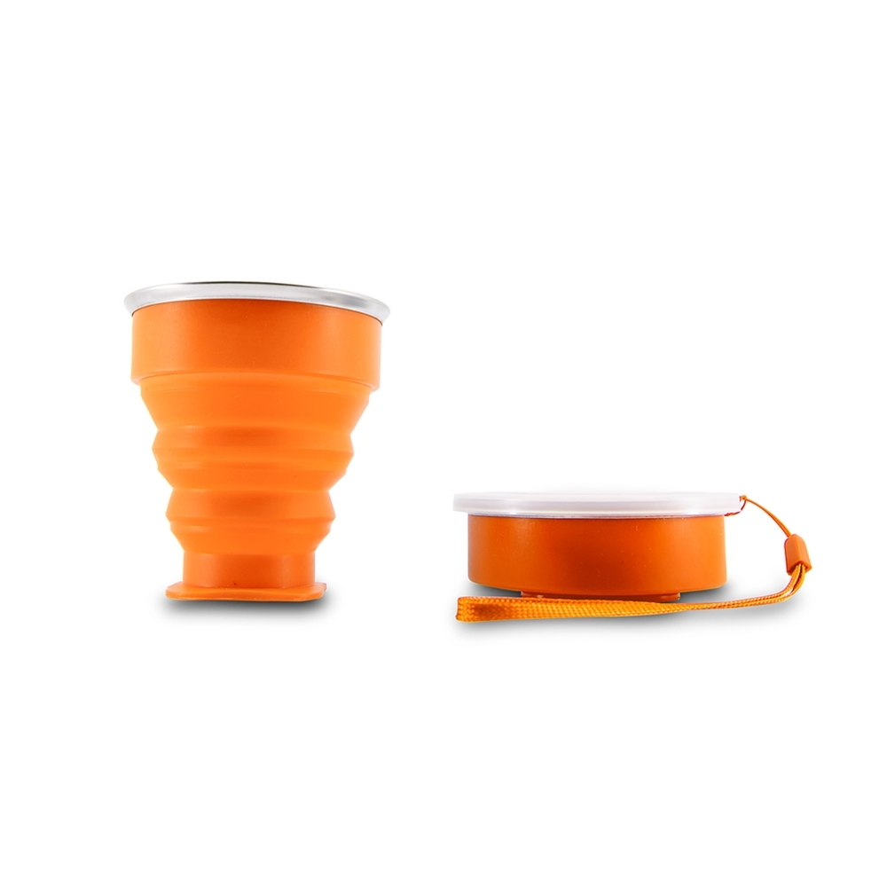 Copo de Silicone Sanfonado