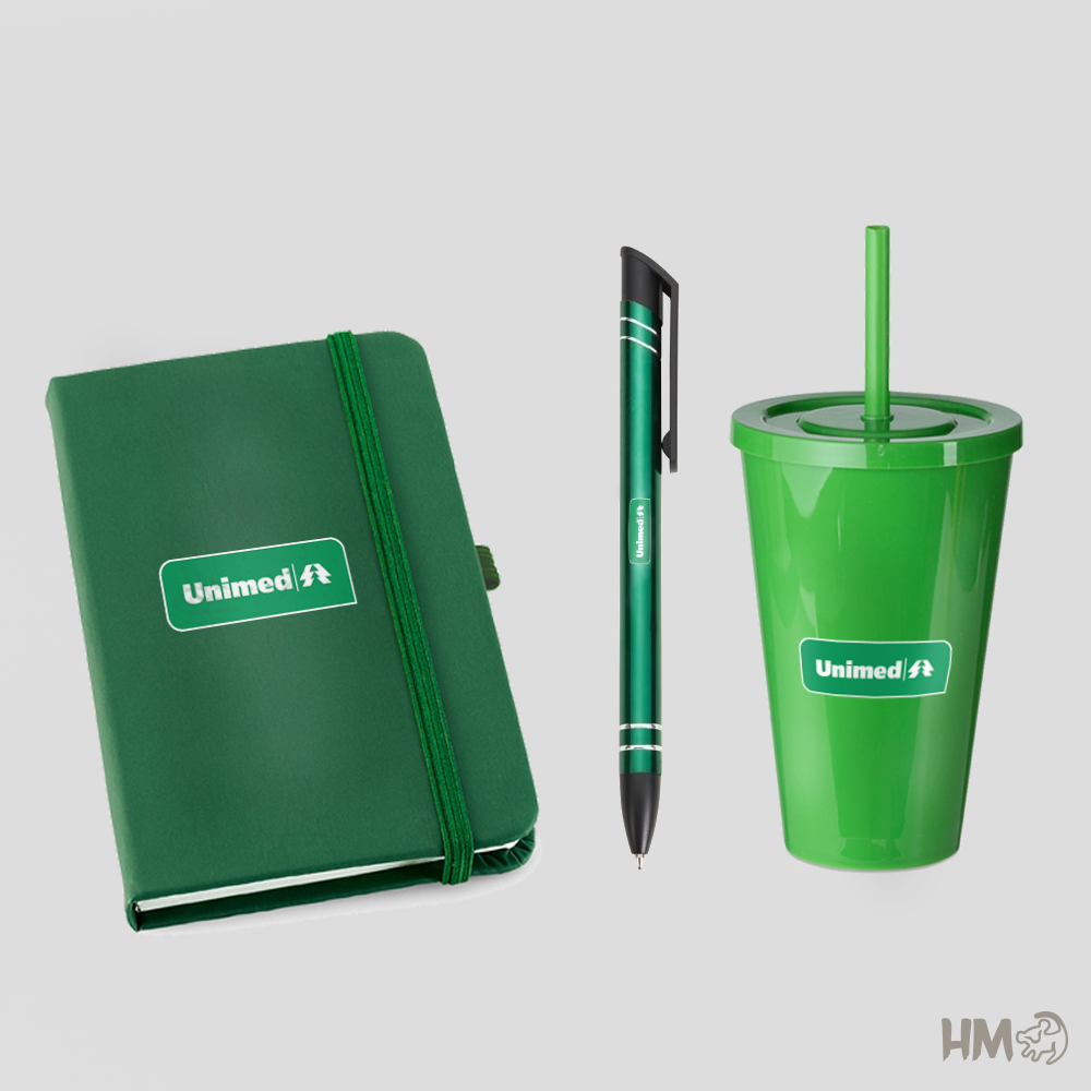 Kit Personalizado Boas Vindas | HM Brindes Kit Personalizado Boas Vindas