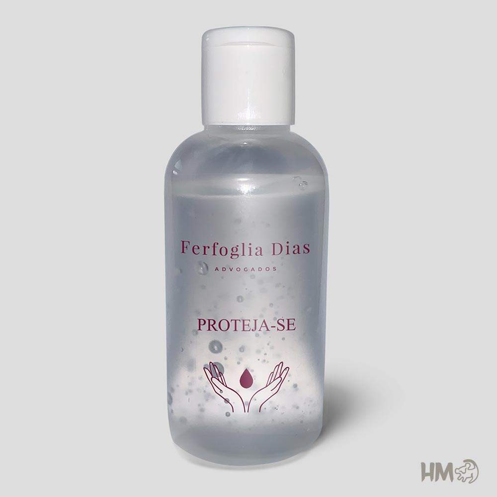 Álcool em Gel Pequeno | HM Brindes Álcool em Gel Pequeno