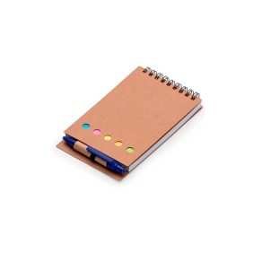 Bloco de Anotações com Post It e Caneta
