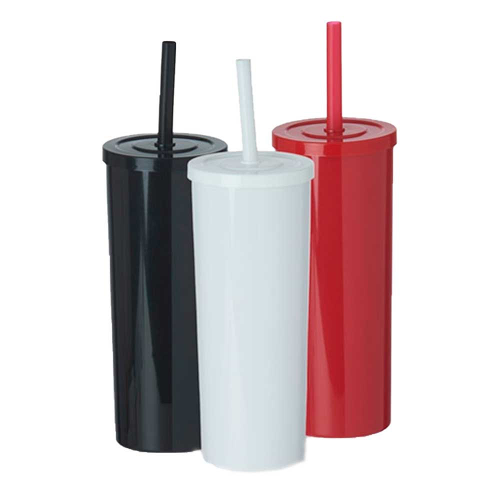 Copo Long Drink com Tampa Personalizado