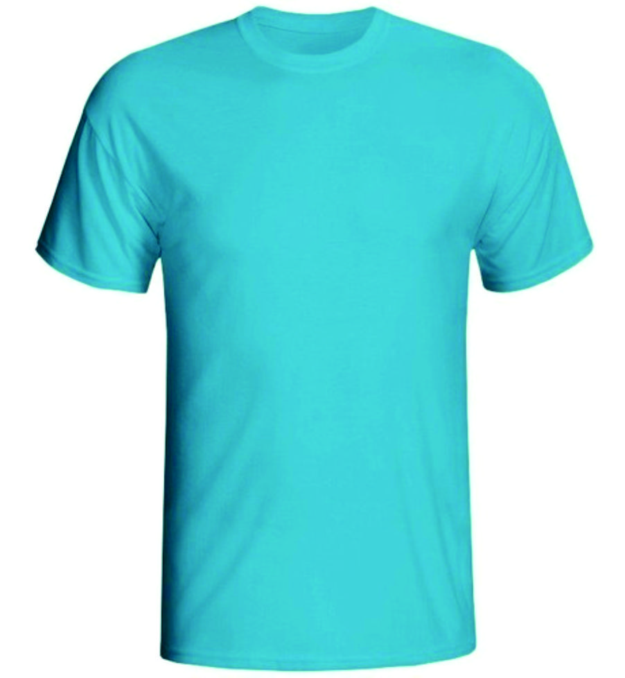 Camiseta Sublime Azul Bebê