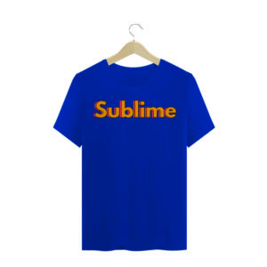 Camiseta Sublime Azul Royal