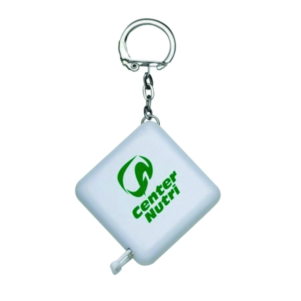 Chaveiro com Fita Metrica Personalizada