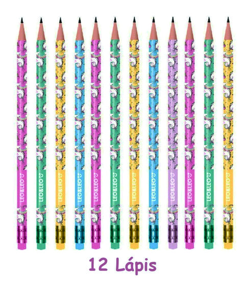 Lápis Grafite HB com 12 Unidades
