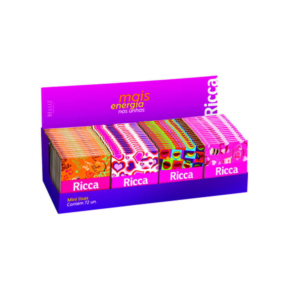 Mini Lixa de Unha Personalizada