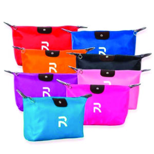 Necessaire de nylon colorido
