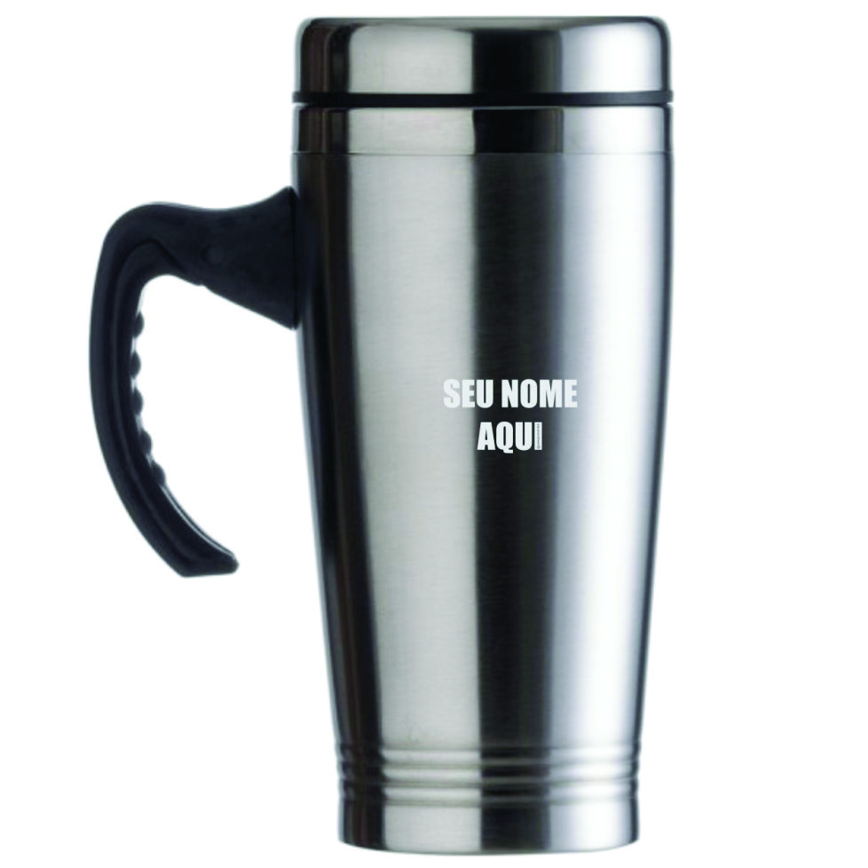 Caneca inox de 450ml
