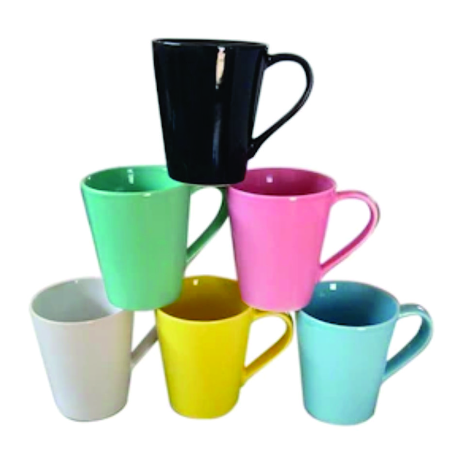 Canecas de Porcelana Coloridas