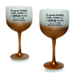 Taça de acrílico personalizada