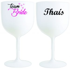 Taça personalizada com nome