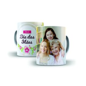 Caneca Personalizada Dia das Mães com Foto