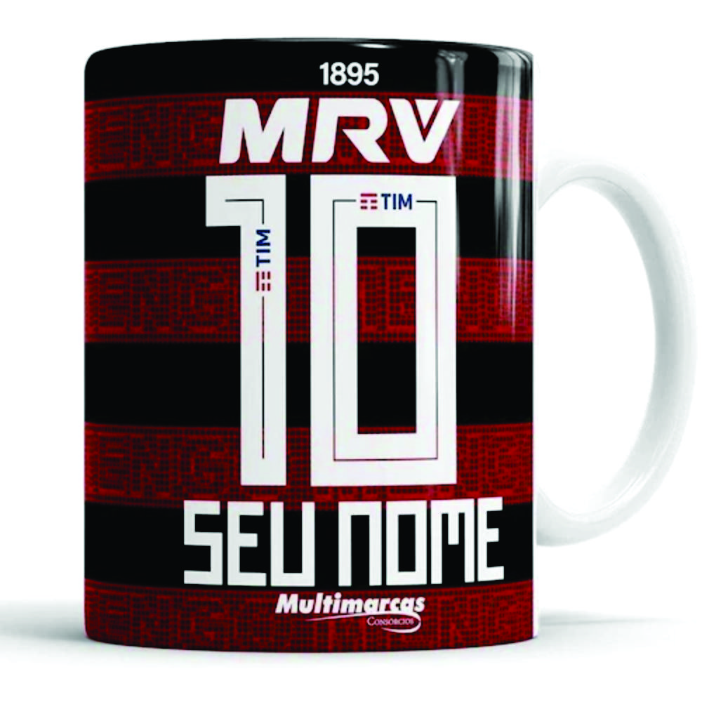 Caneca Personalizada do Flamengo com Foto