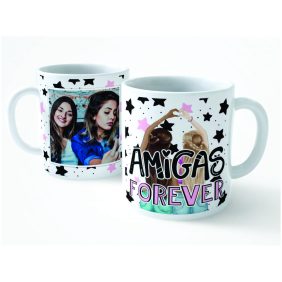 Caneca personalizada com foto e frase