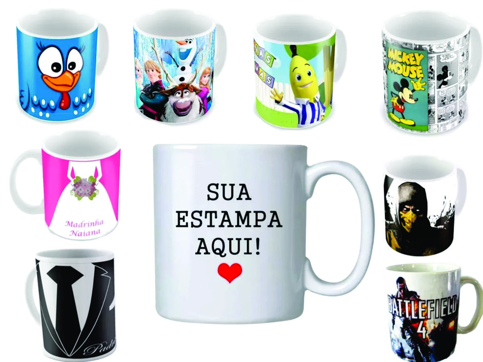 Canecas personalizadas porcelana brinde