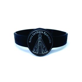 Pulseira de Borracha Nossa Senhora
