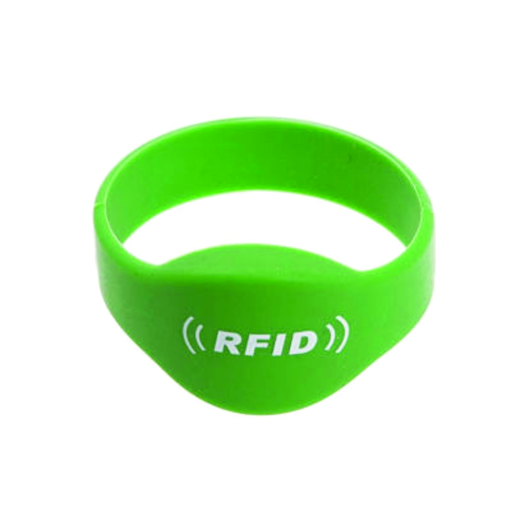 Pulseira de silicone ajustável com chip RFID NFC Brinde