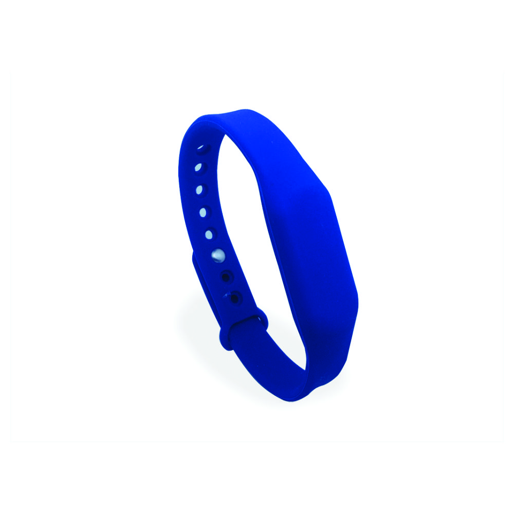 Pulseira de silicone com chip RFID NFC Personalizada