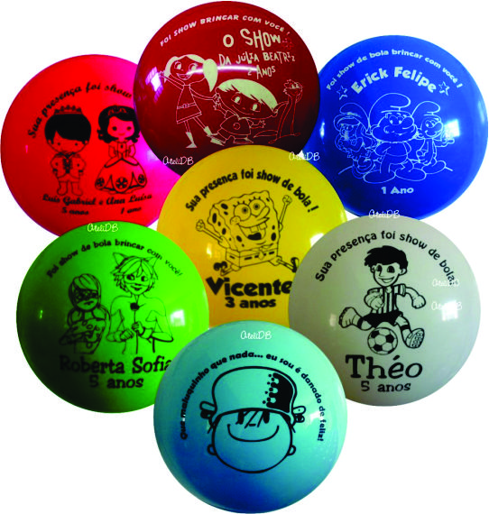 Bolas de Vinil Transparente
