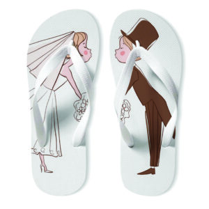 Chinelo Personalizado Casamento