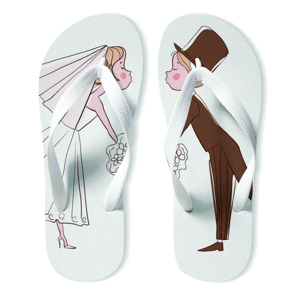 Chinelo Personalizado Casamento