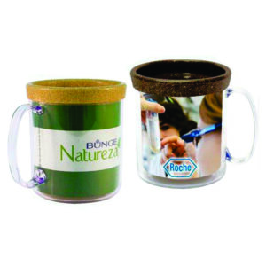 Foto Caneca Térmica Madeira 300ML