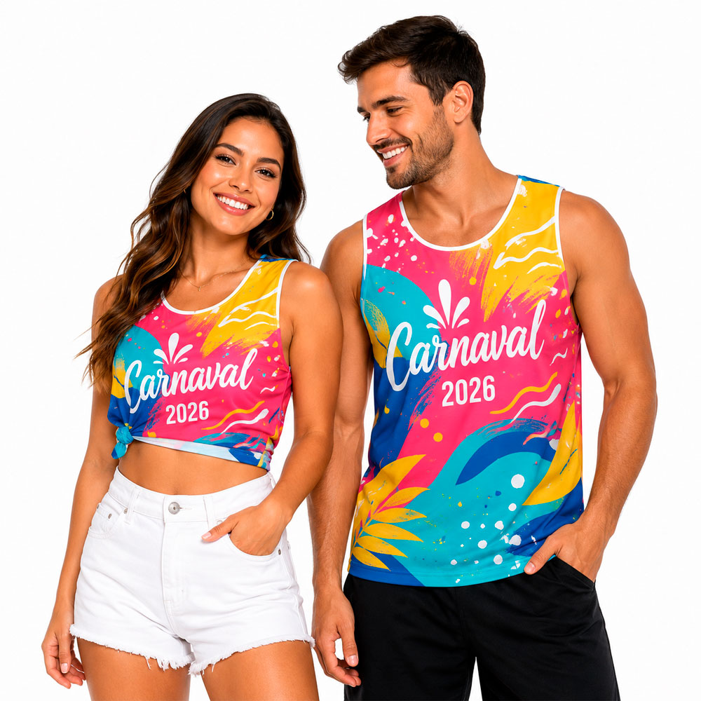 Abadá Masculino e Feminino Personalizado
