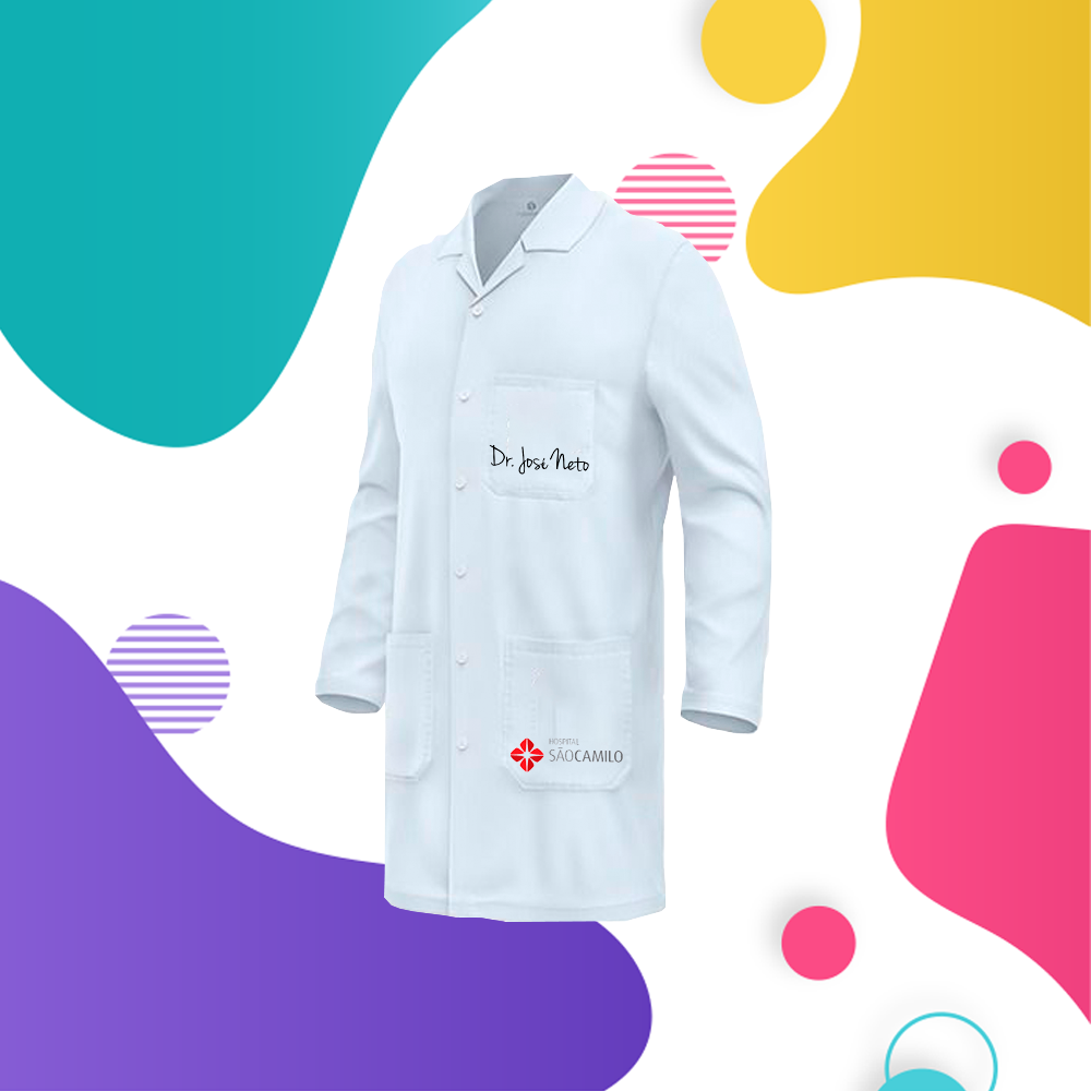 Jaleco Personalizado com Nome