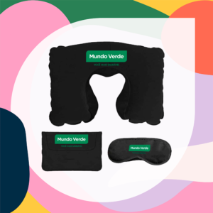 Kit Sono com Almofada Inflável e Máscara