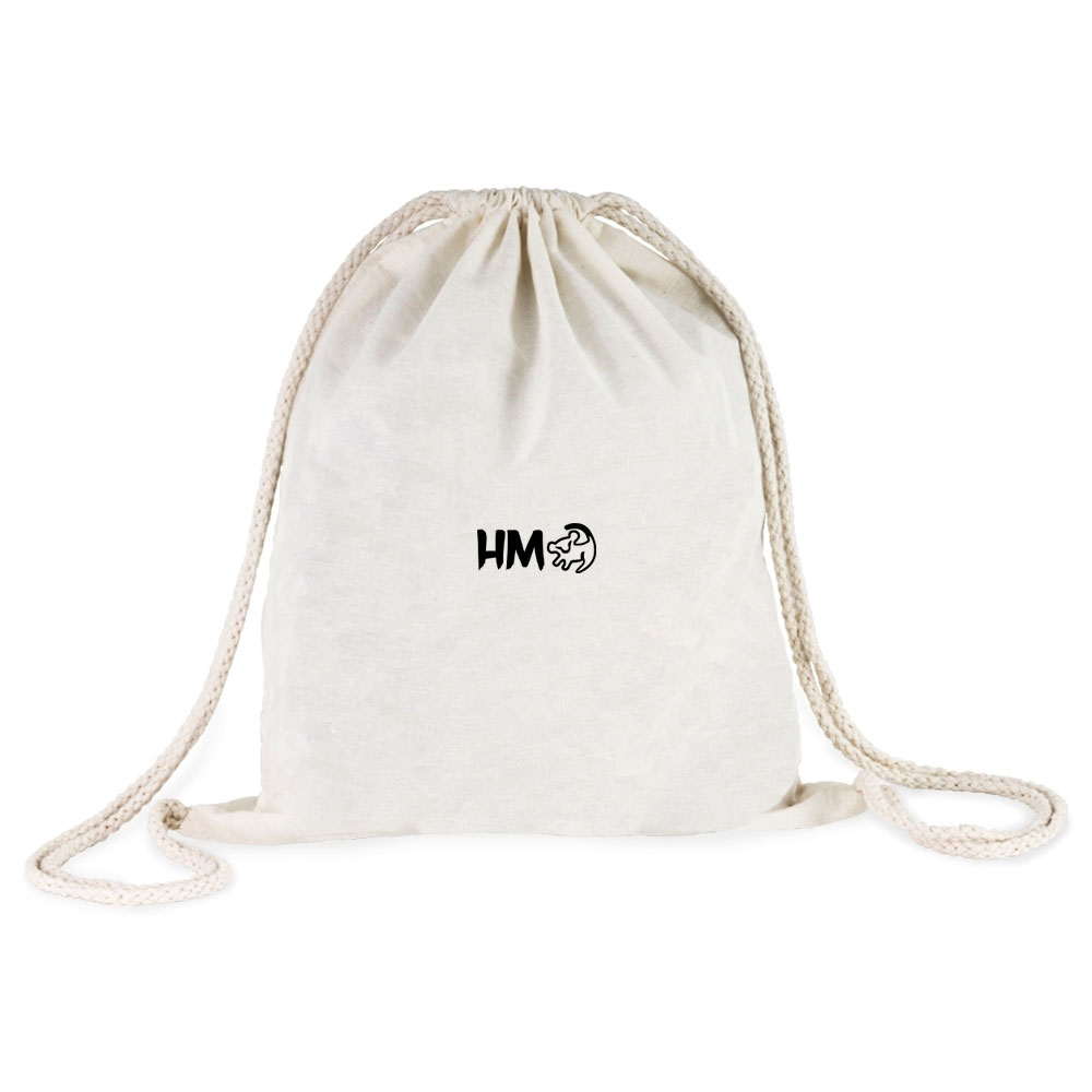 Sacos Algodão Cru Personalizados Logo Bordado