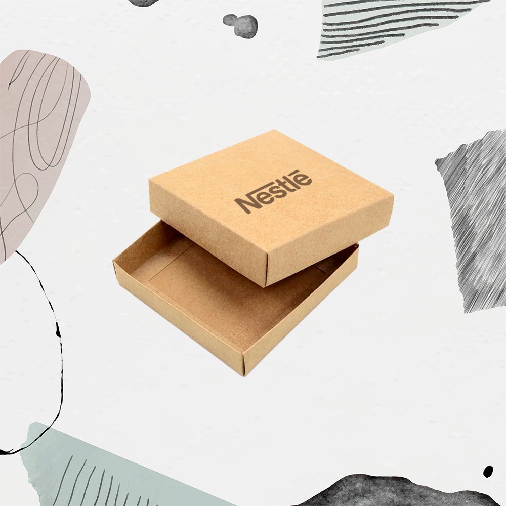 Caixa de Papel Quadrada Personalizada
