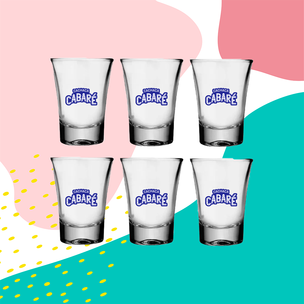 Kit Copos de Cachaça Personalizado